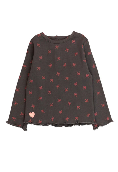 Polera Niña Gris