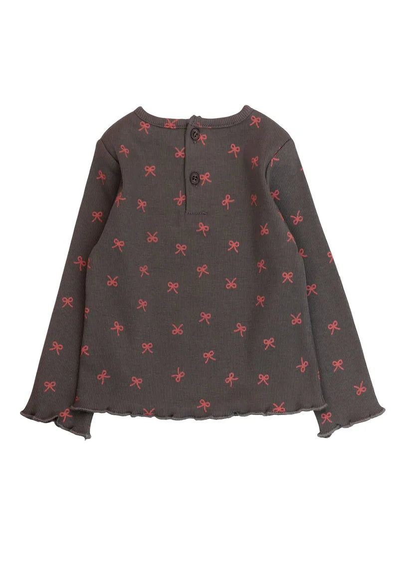 Polera Niña Gris