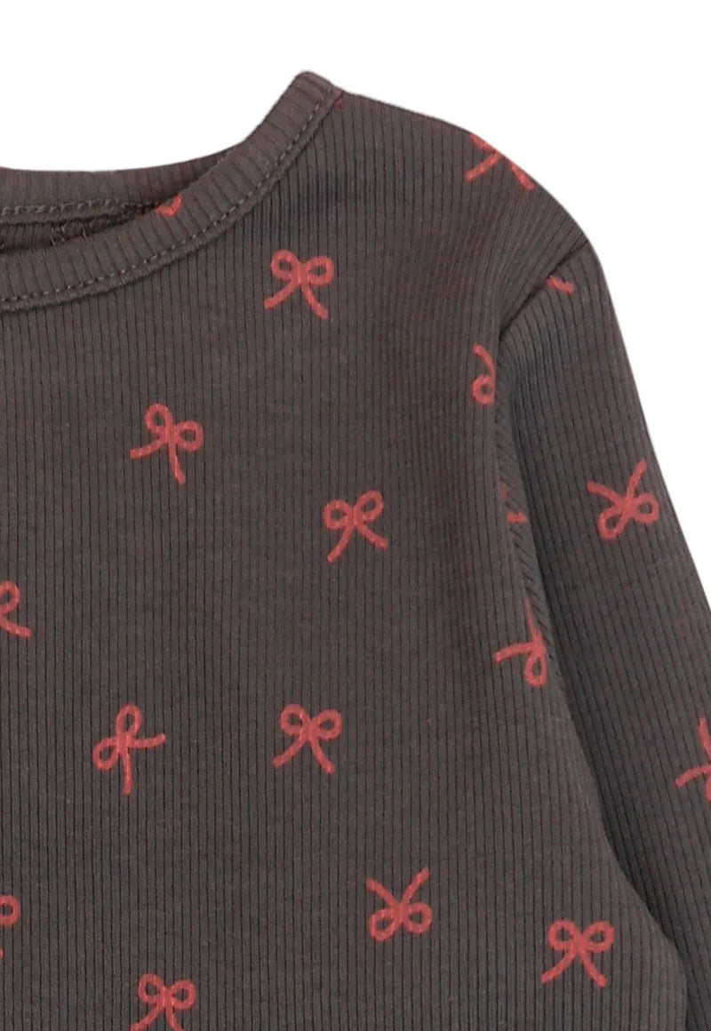 Polera Niña Gris