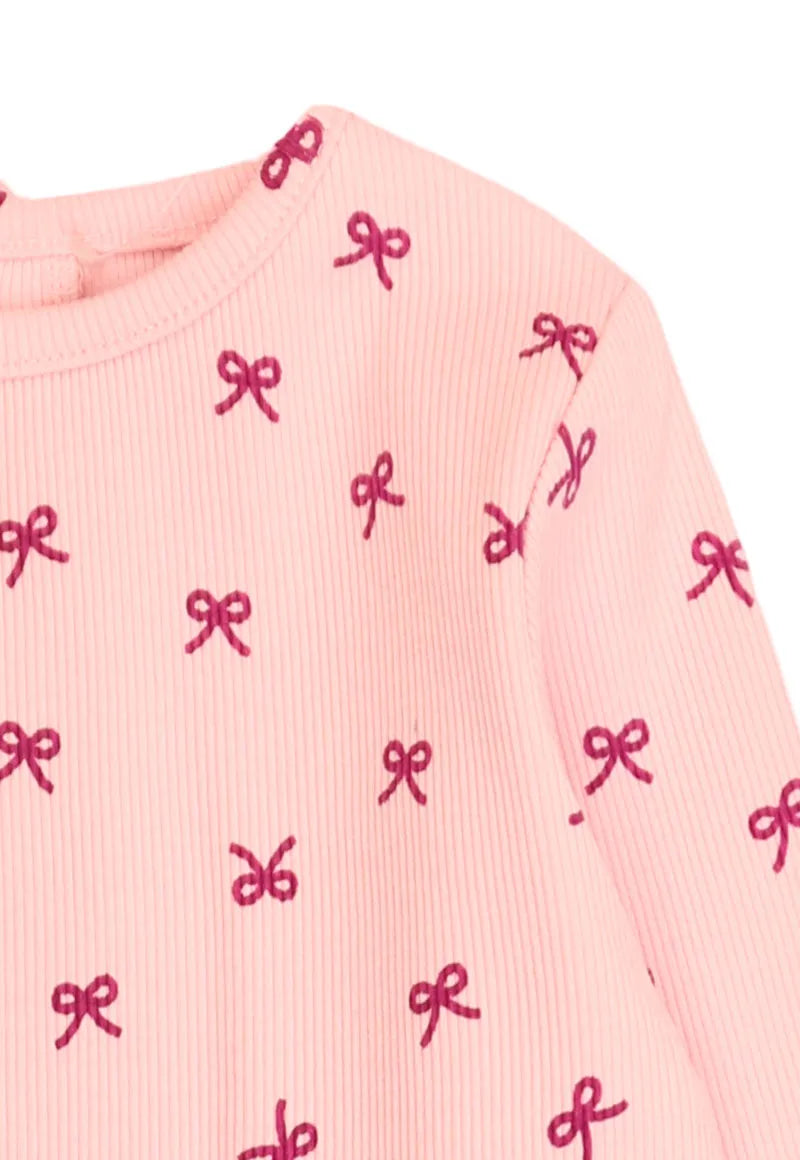 Polera Niña Rosado Claro