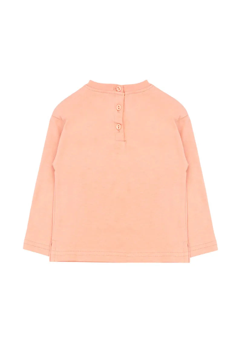 Polera Niña Coral Claro
