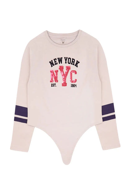 Polera Niña Celeste