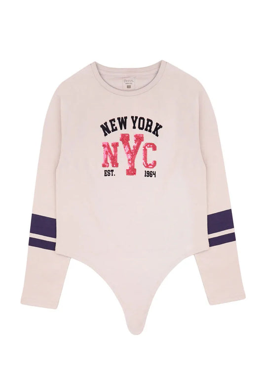 Polera Niña Celeste