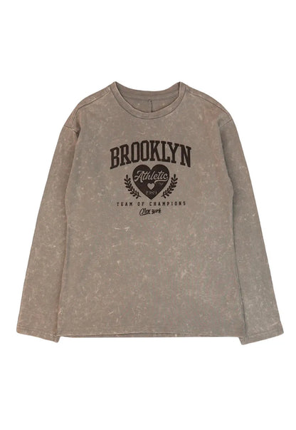 Polera Niña Gris