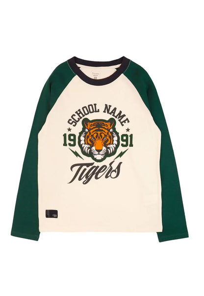 Polera Niño Crudo Tigre