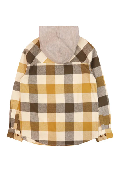 Camisa Niño Verde Cuadritos