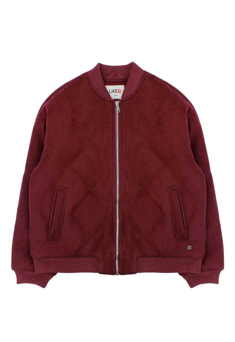 Chaqueta Niña Burdeo