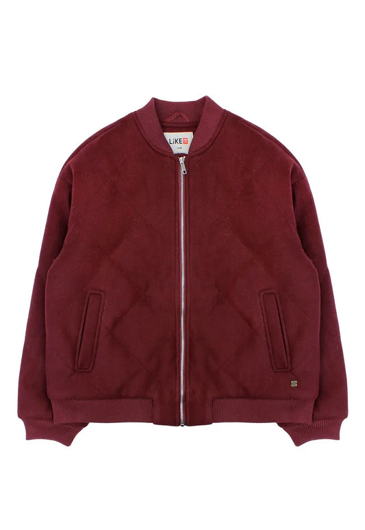 Chaqueta Niña Burdeo