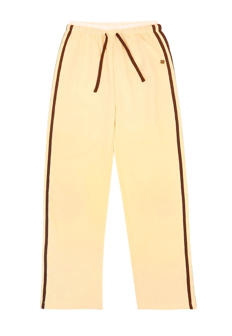 Pantalón buzo Niña Beige