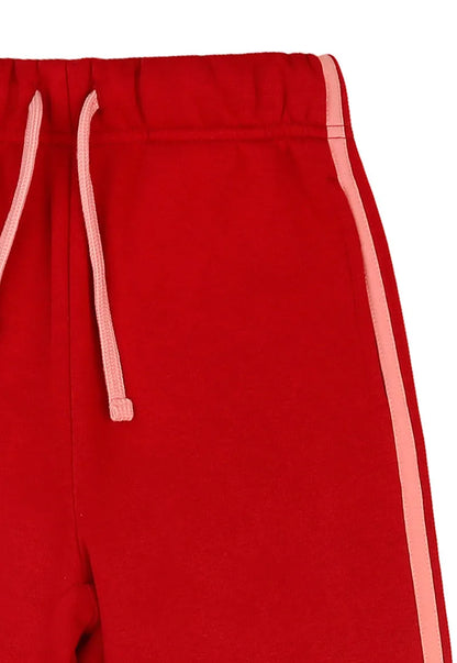 Pantalón buzo Niña Rojo
