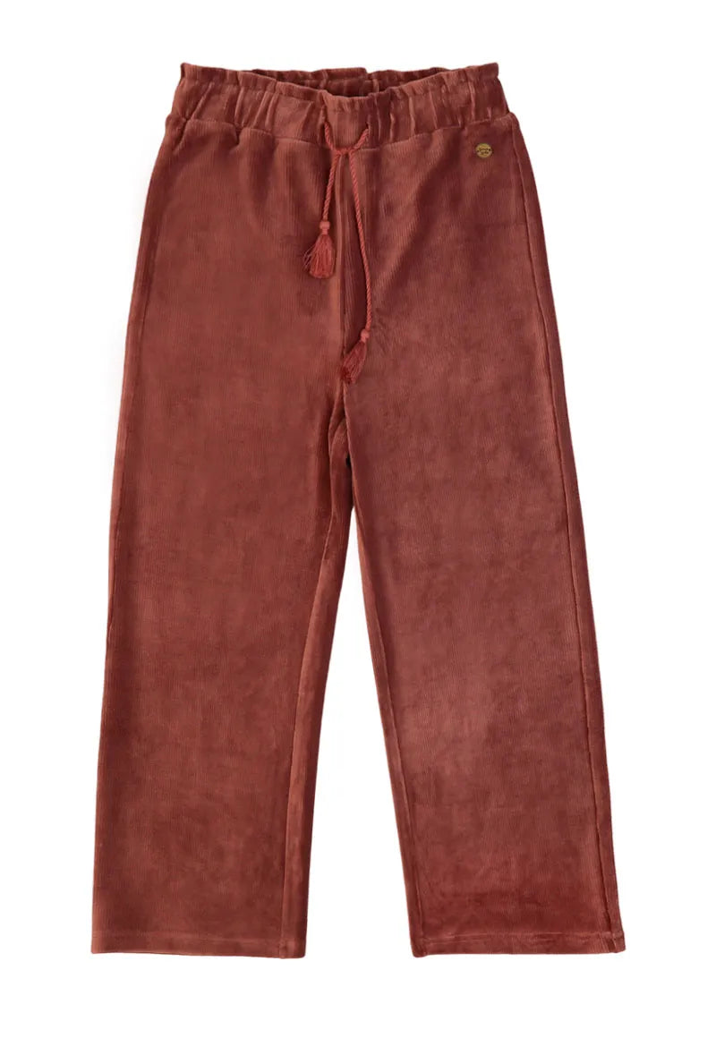 Pantalón Niña Burdeo