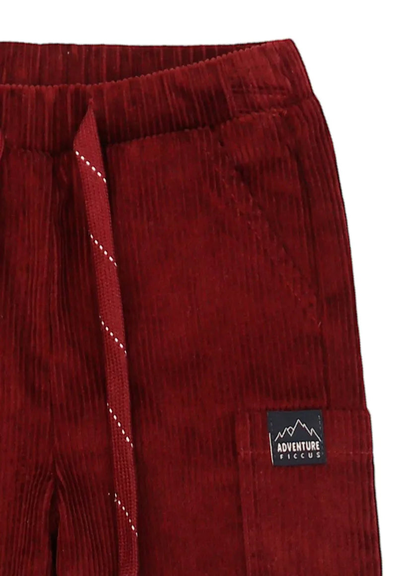 Pantalón Niño Burdeo