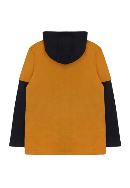 Polera Niño Camel
