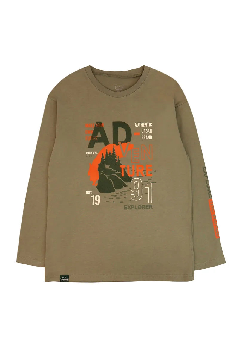 Polera Niño Verde