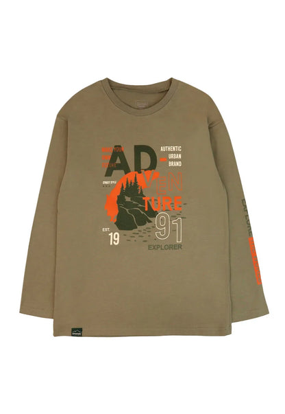 Polera Niño Verde