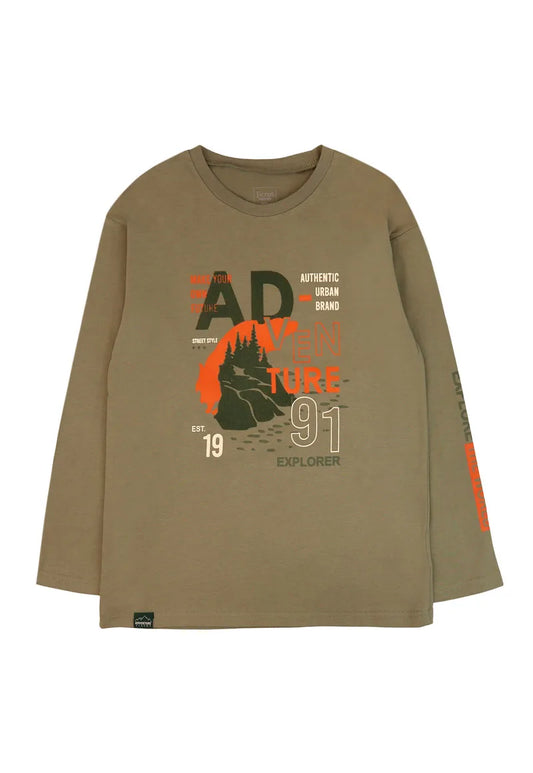 Polera Niño Verde