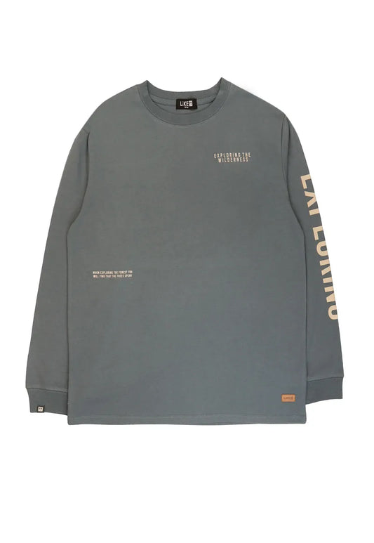 Polera Niño Gris Petróleo