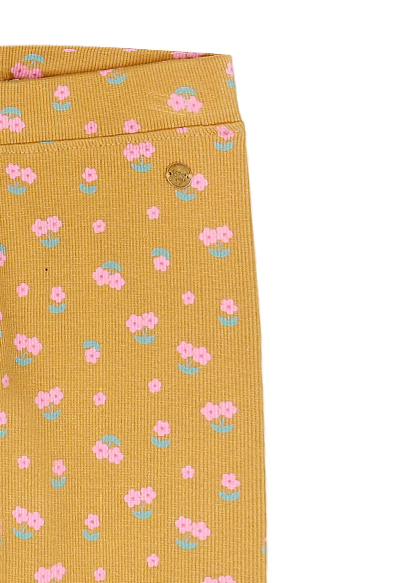Leggins Niña Café Claro
