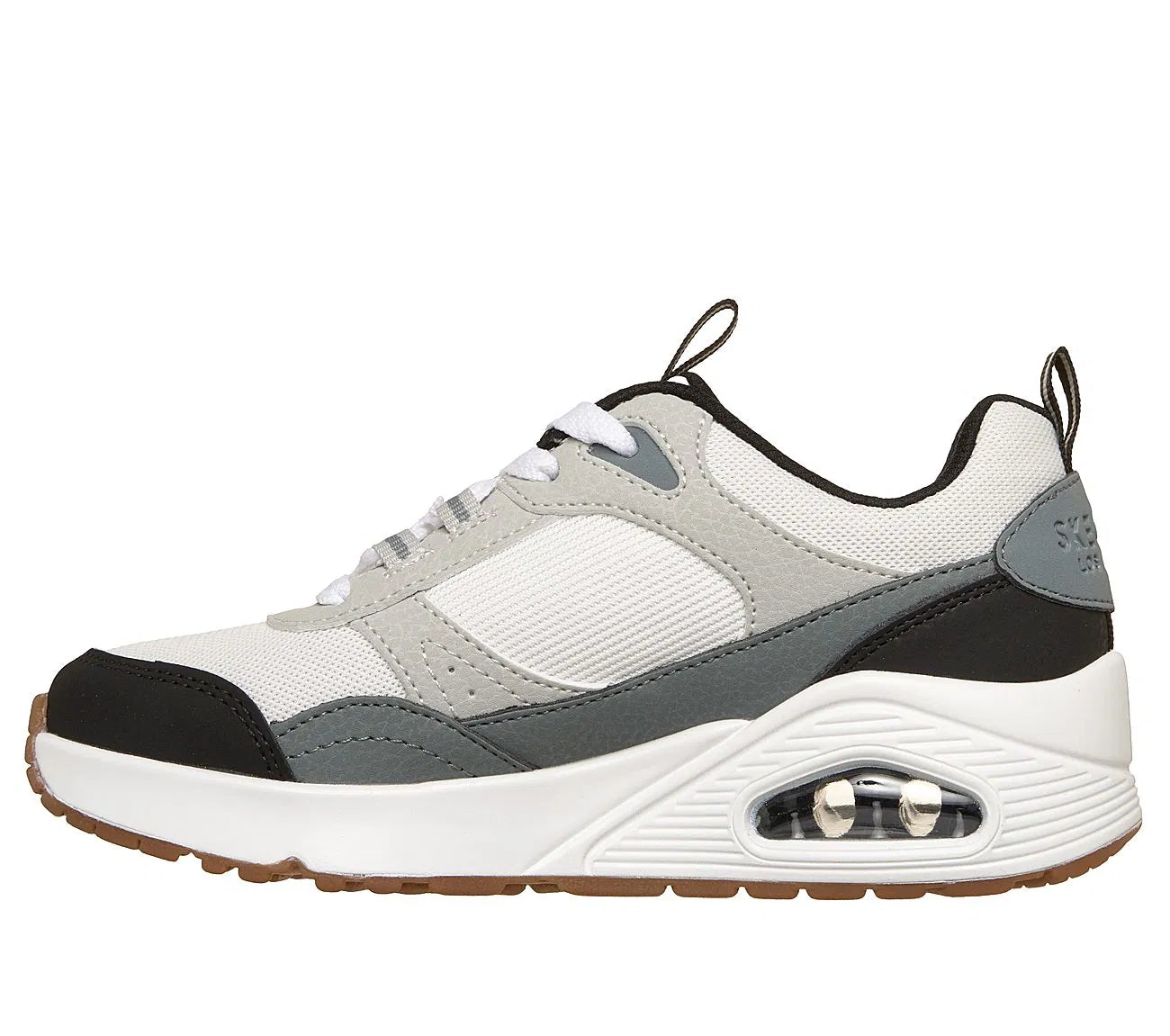 Zapatilla Niño Uno Retro-Groove White Leather