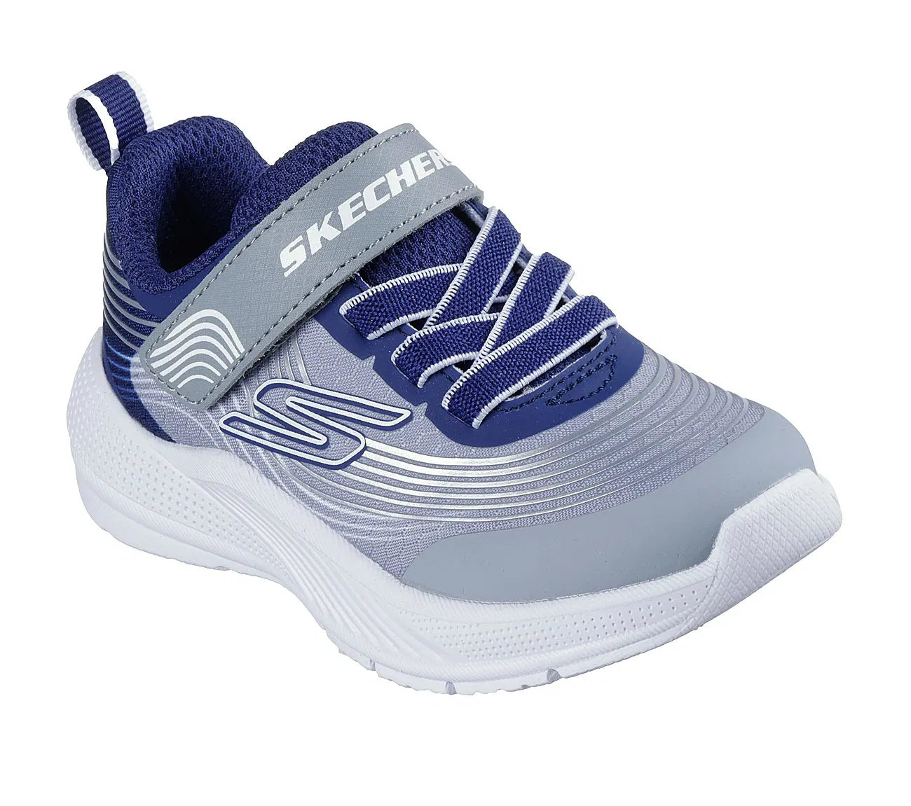 Zapatilla Niño Velcro Microspec Advance Navyblue
