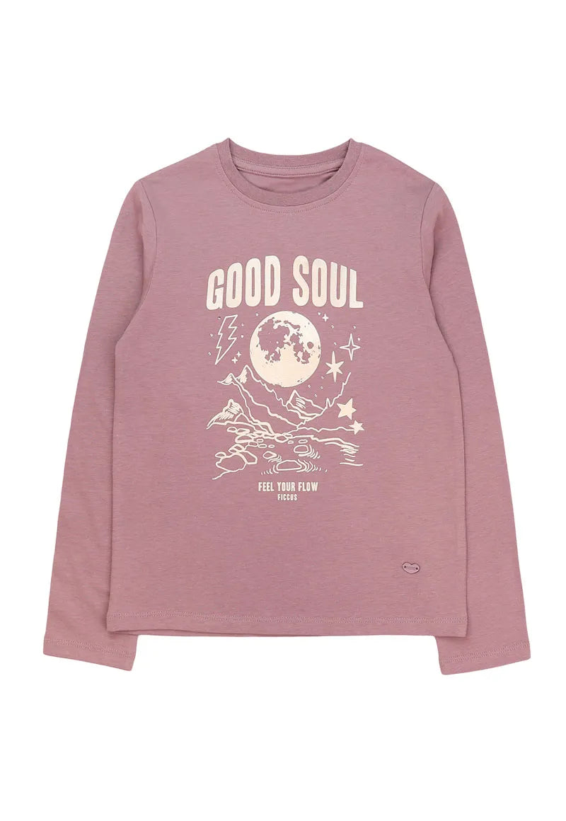 Polera Niña Lila