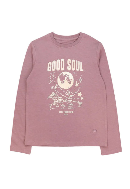 Polera Niña Lila