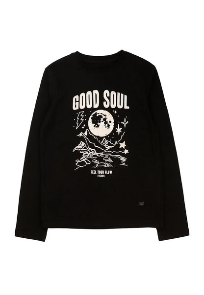 Polera Niña Negro