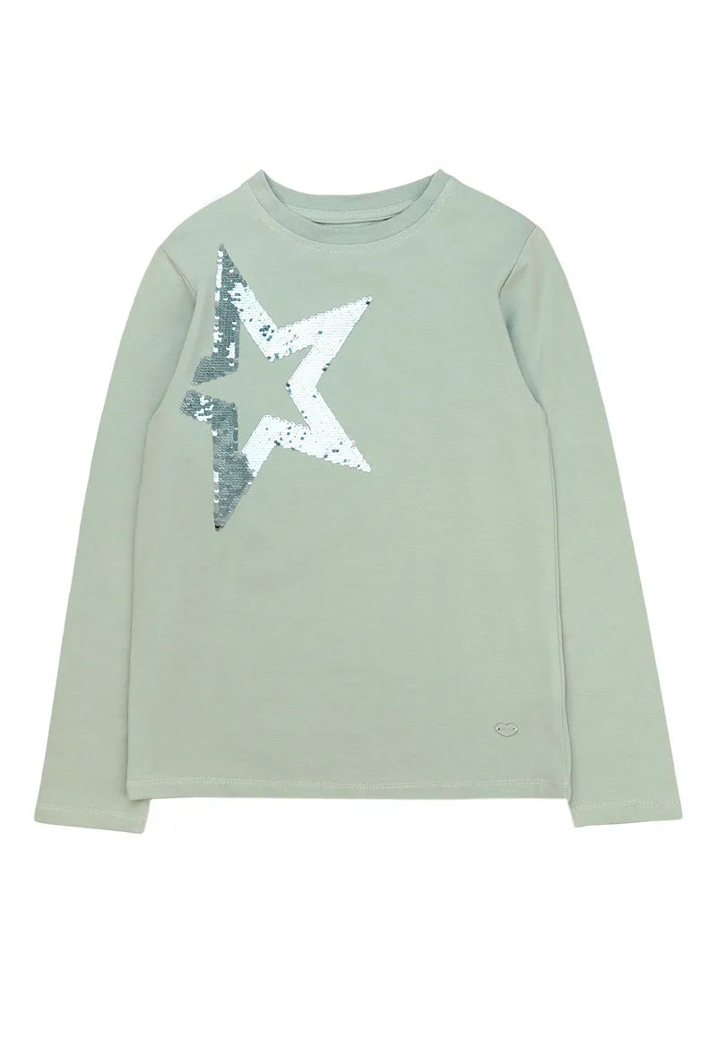 Polera Niña Menta