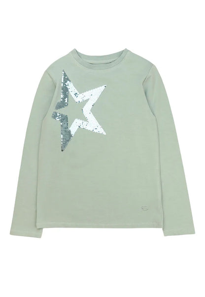 Polera Niña Menta
