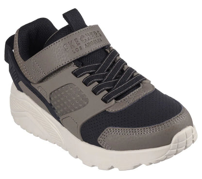 Zapatilla Niño Uno Lite Gridstill Brown/Black