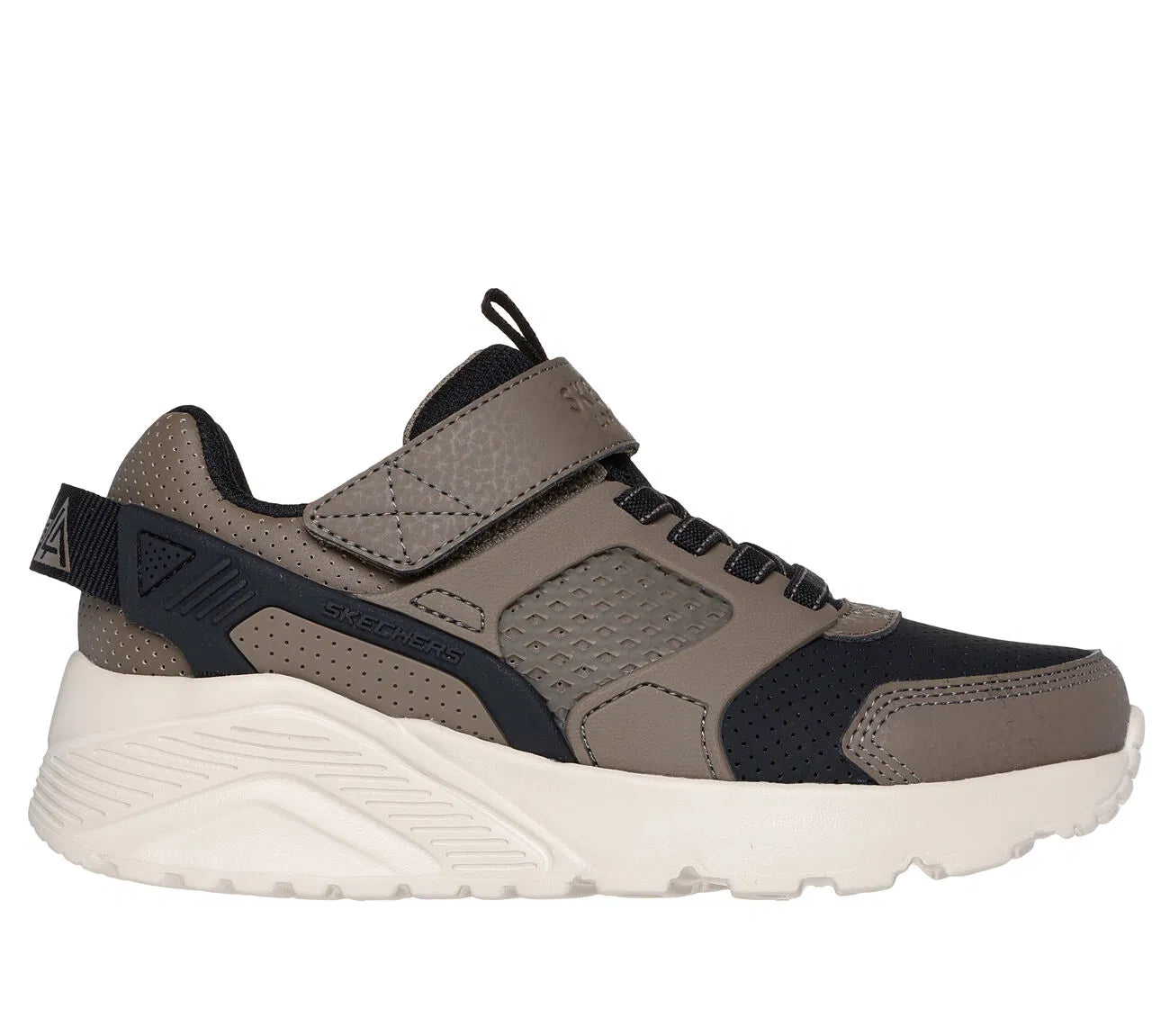 Zapatilla Niño Uno Lite Gridstill Brown/Black