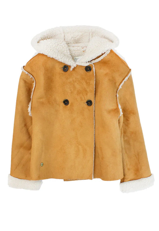 Chaqueta Niña Café