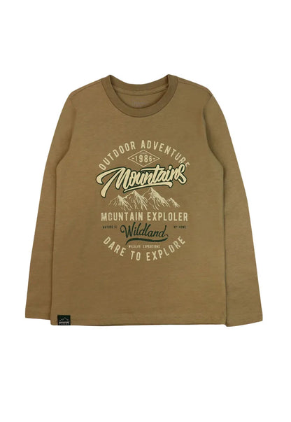 Polera Niño Outdoors Venture Verde