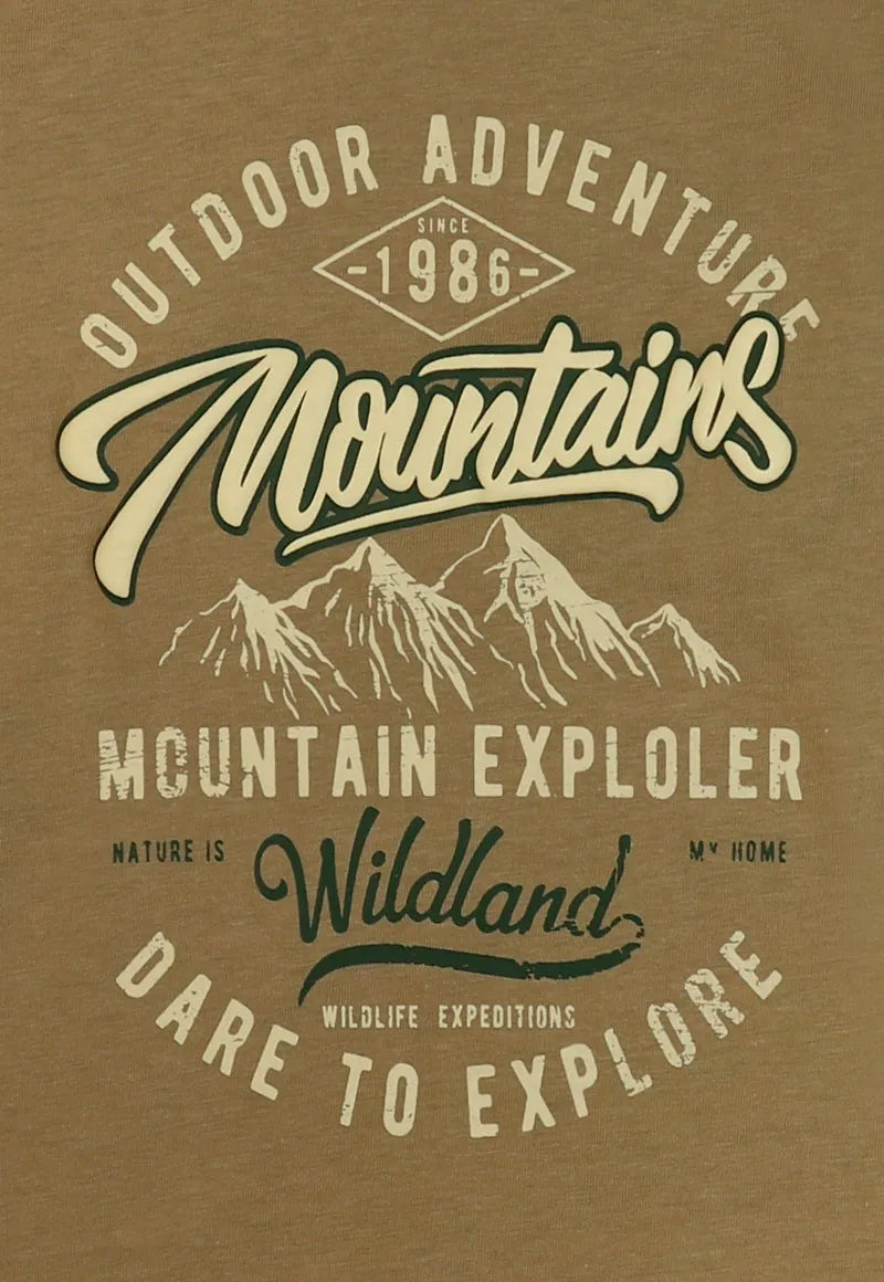 Polera Niño Outdoors Venture Verde