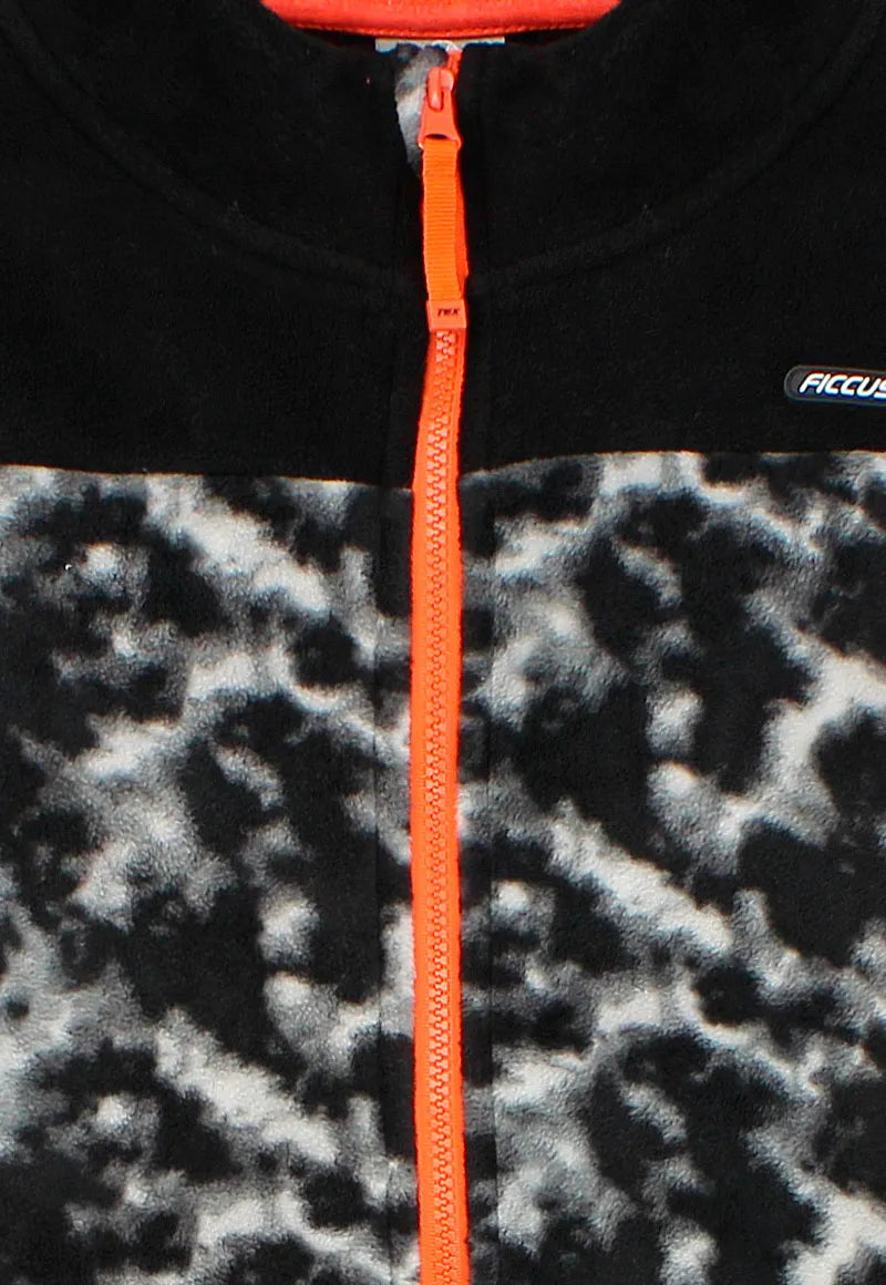 Polerón Niño Negro Camuflado