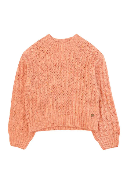 Sweater Niña Rosa Lana