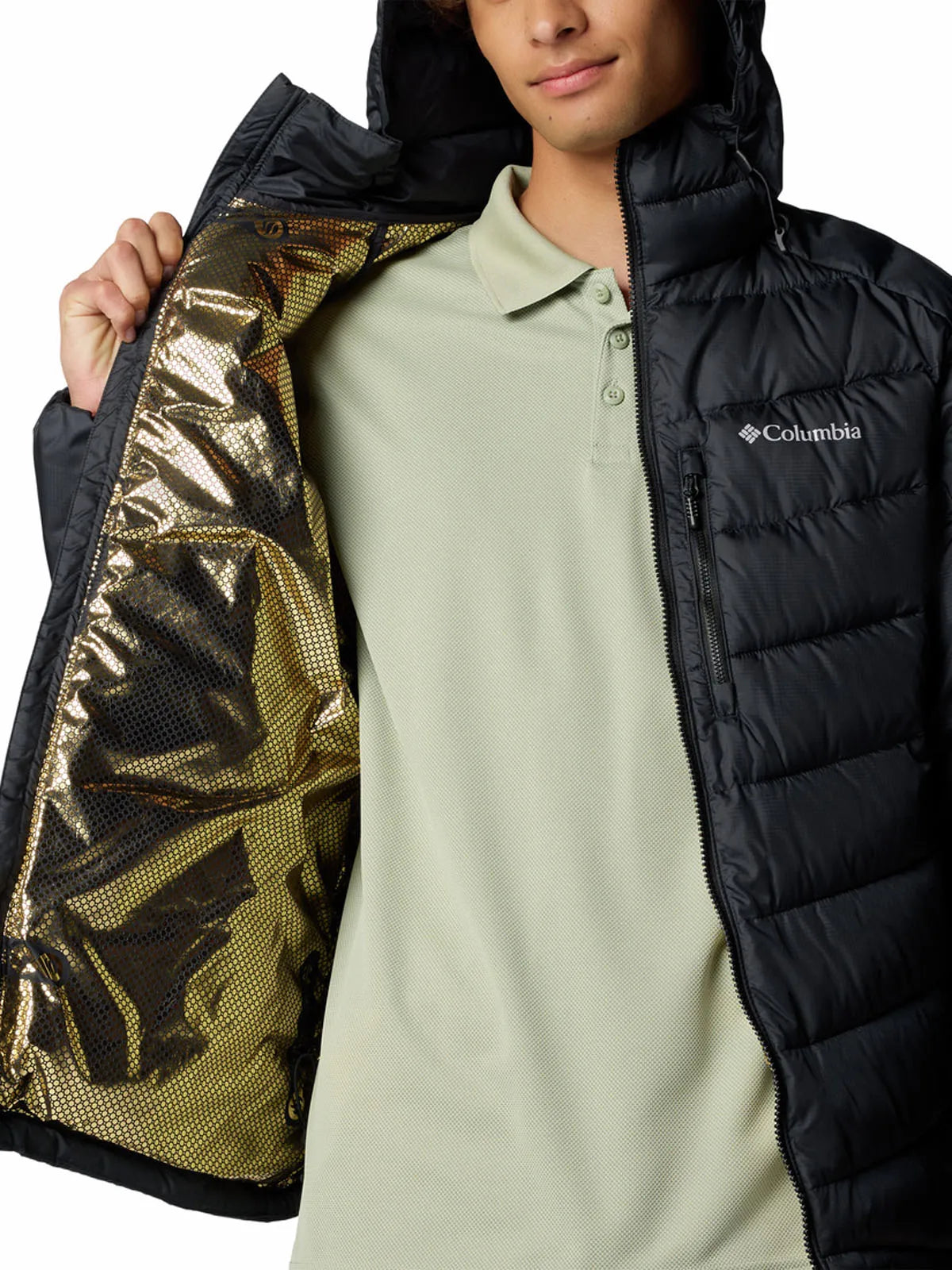 Parka Hombre Labyrinth Loop II Negro