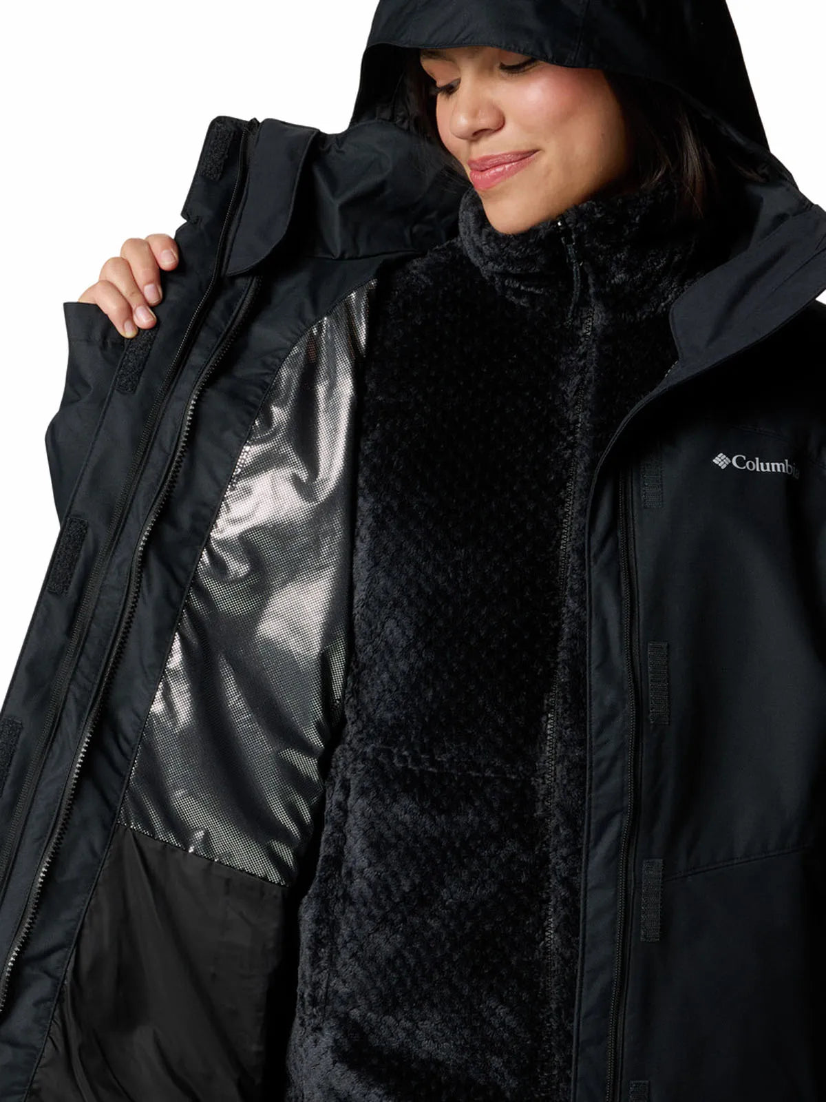 Parka Mujer Bugaboo II Interchange Negro