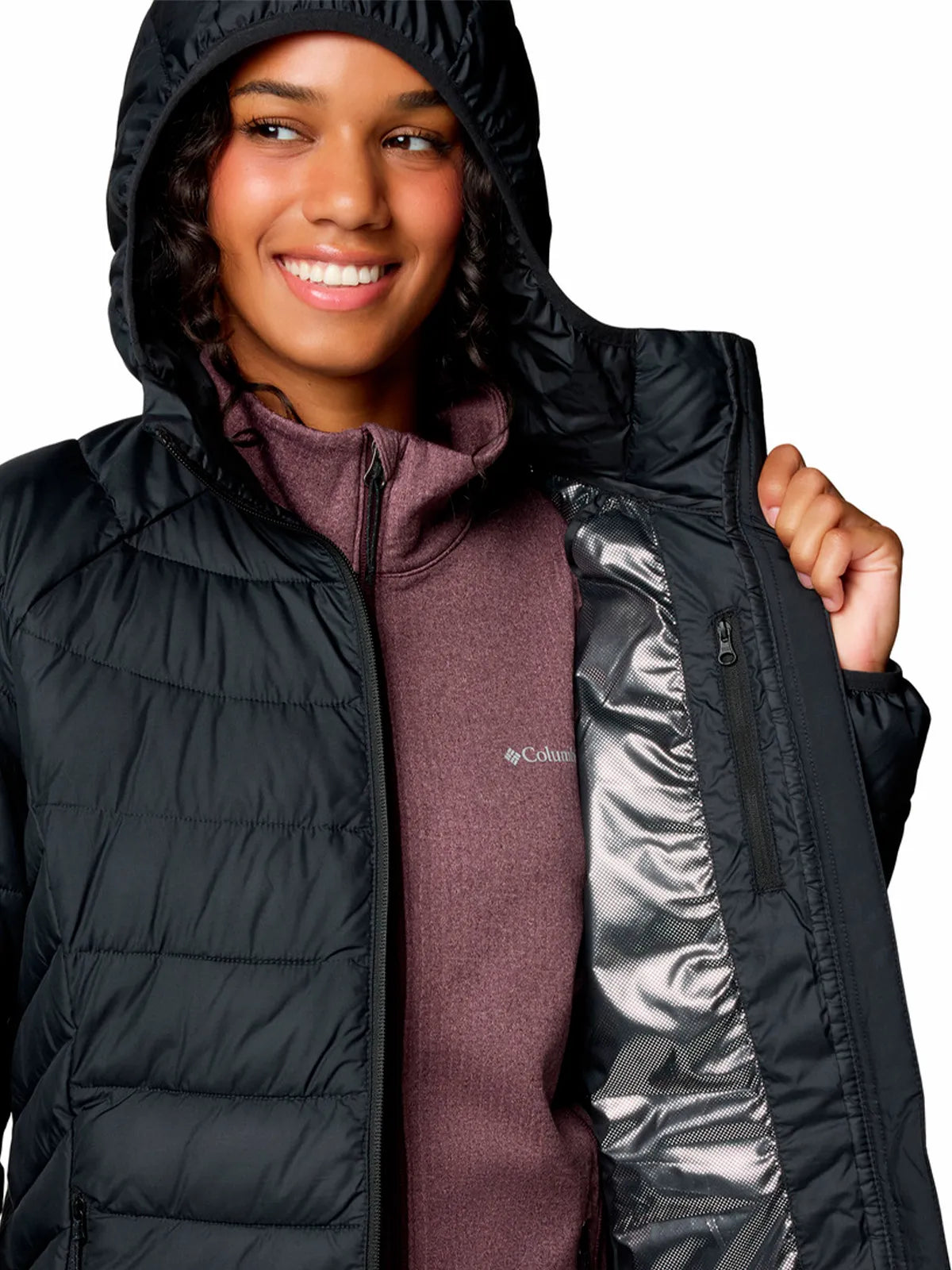 Parka Mujer Powder Lite II Mid Negro