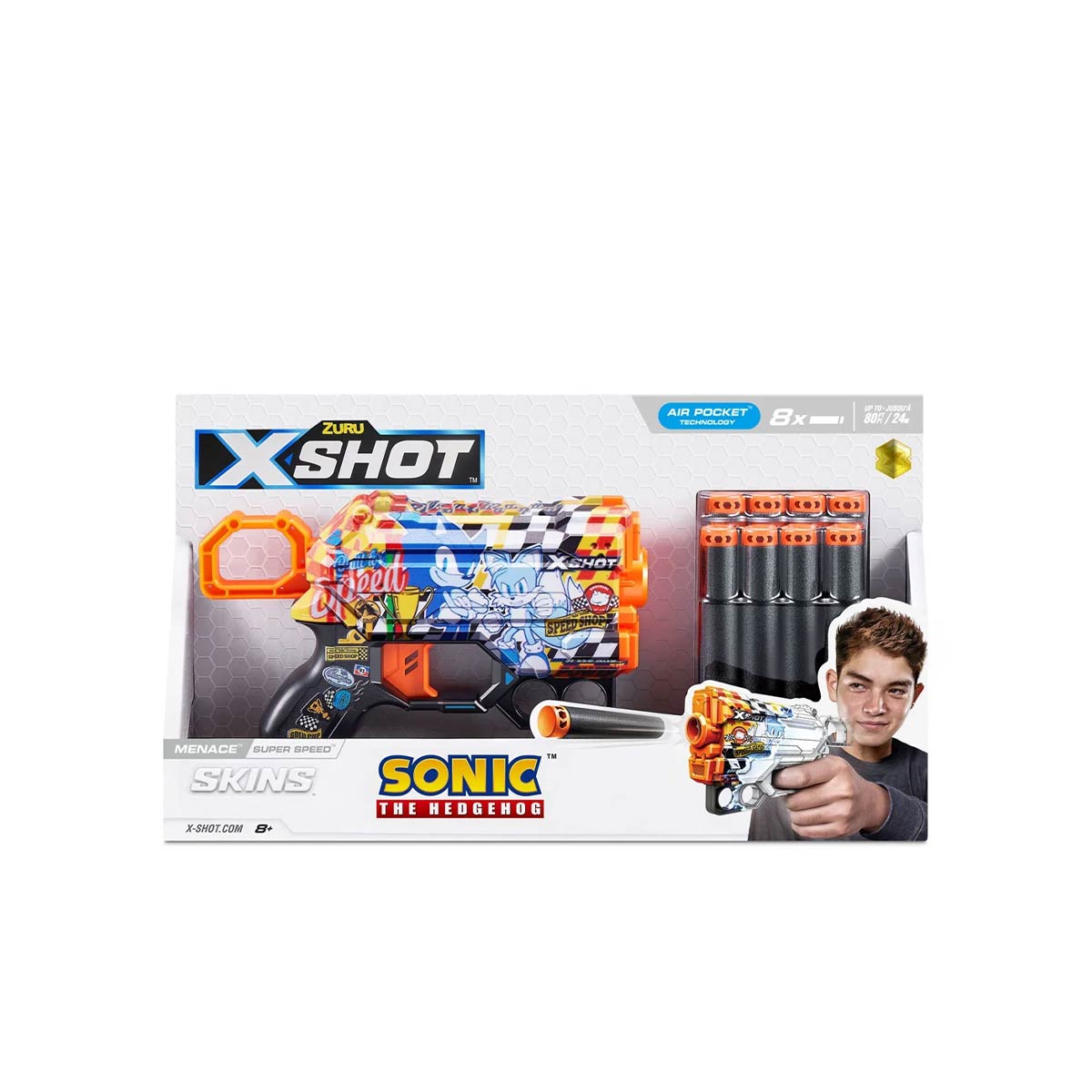 pistola-lanzadardos-shot-skins-menace-de-sonic-the-hedgehog-super-velocidad-con-8-dardos