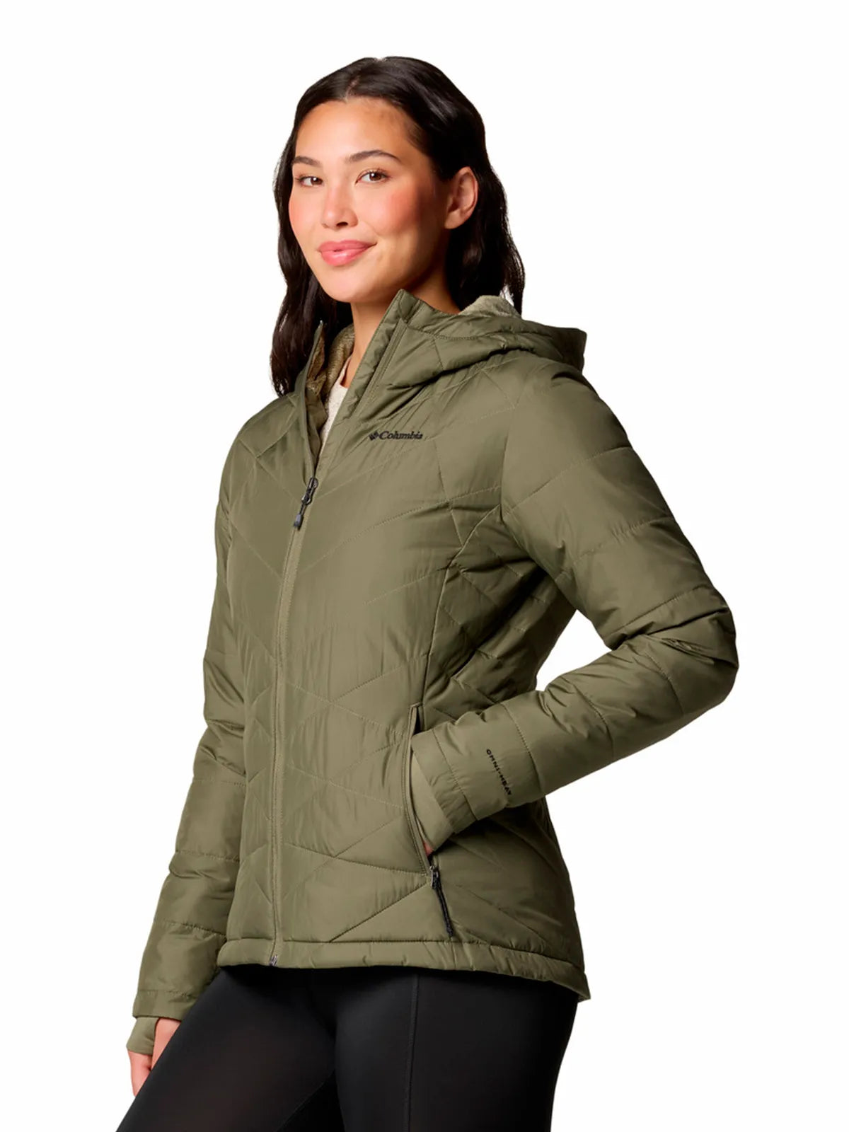 Parka Mujer Heavenly Verde one