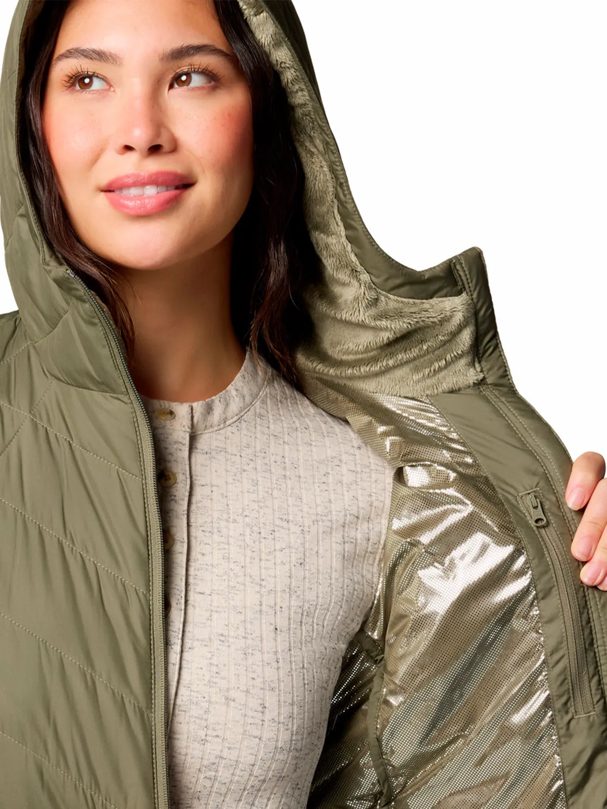 Parka Mujer Heavenly Verde one