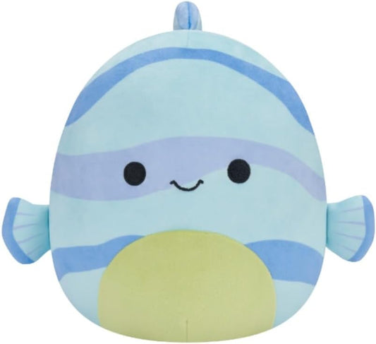 Peluche Squishmallows Leland el Pez de 7,5 pulgadas