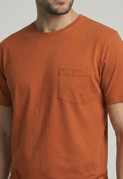 Polera Hombre Boston Orange