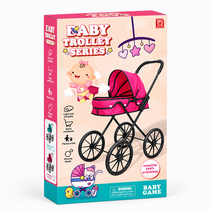Coche Cuna Muñeca Baby Trolley Series