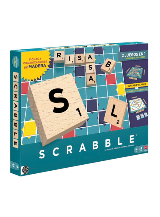 Juego de mesa Clásico Scrabble Madera
