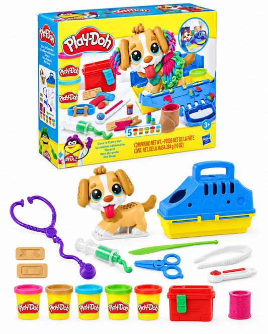 Set de masas Play-Doh Kit Veterinario