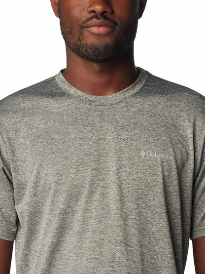Polera Hombre Manga Corta Hike Crew Gris