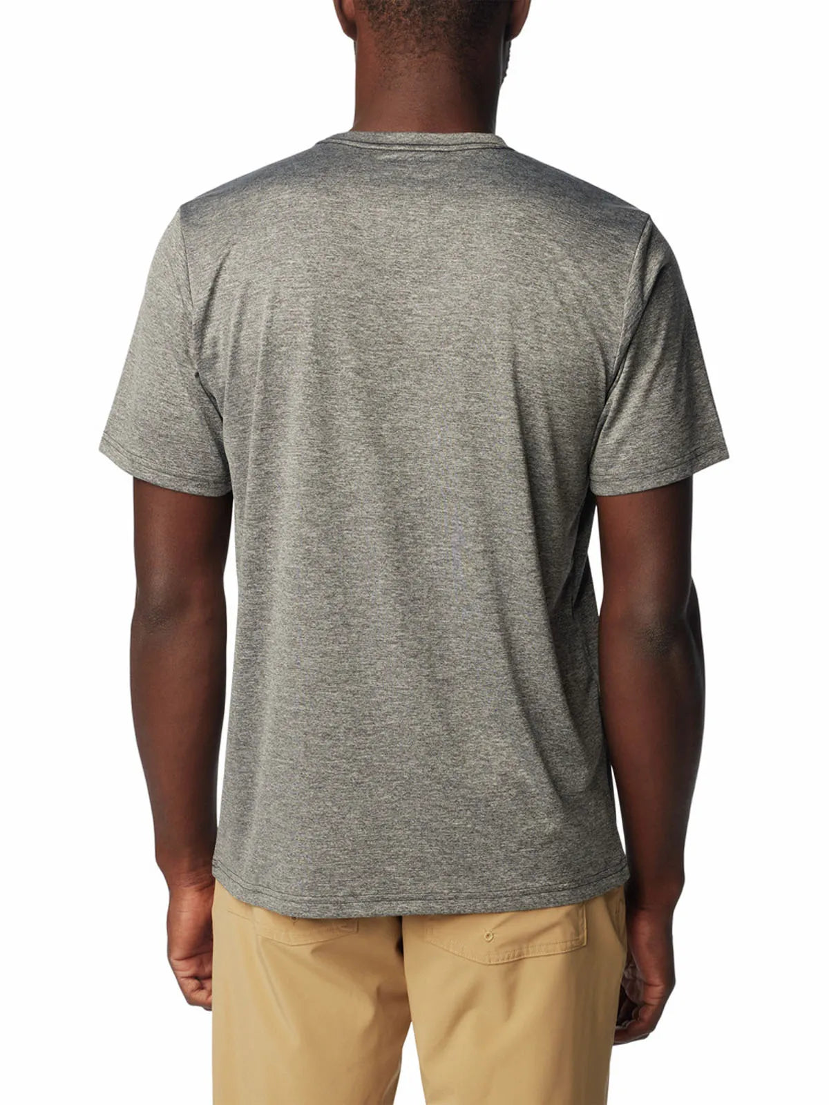 Polera Hombre Manga Corta Hike Crew Gris