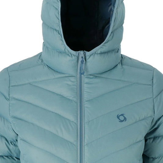 Parka Mujer Pluma Kori Teal